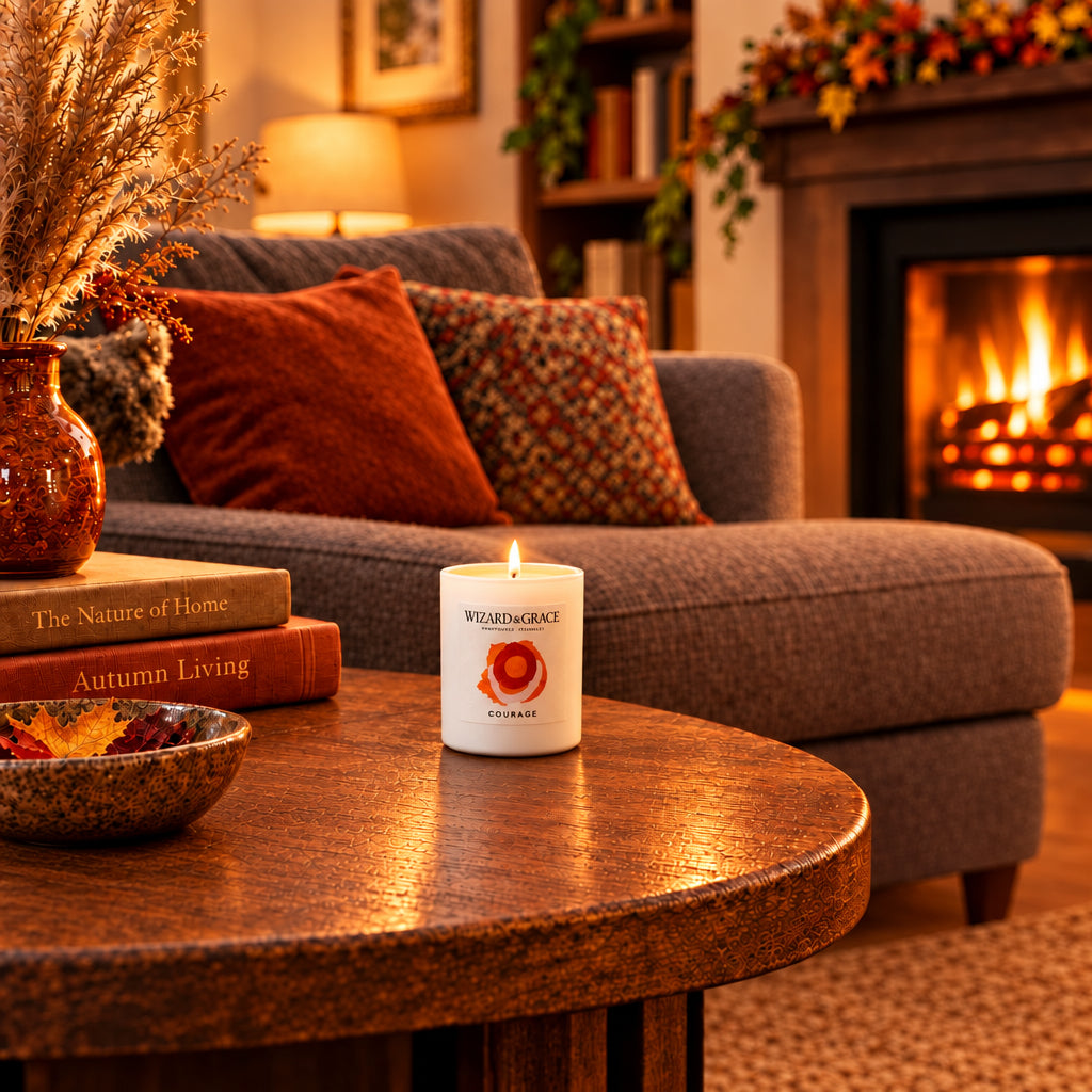 The Glimmers collection - four - candle Essential Oil Candle Gift Set - Wizard & Grace
