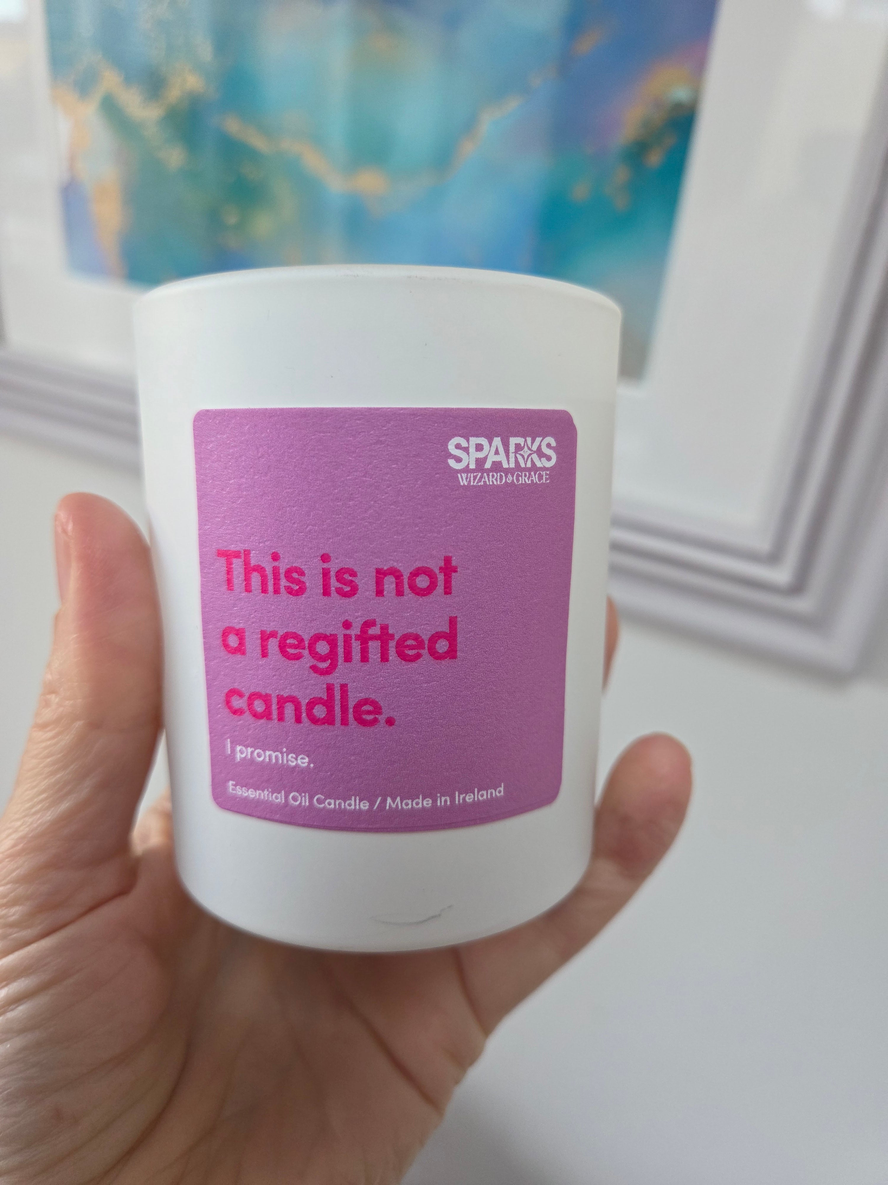 This is Not a Regifted Candle - I promise - Wizard & Grace