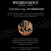 Yule Moon Yoga by Candlelight Flow Class - Wizard & Grace
