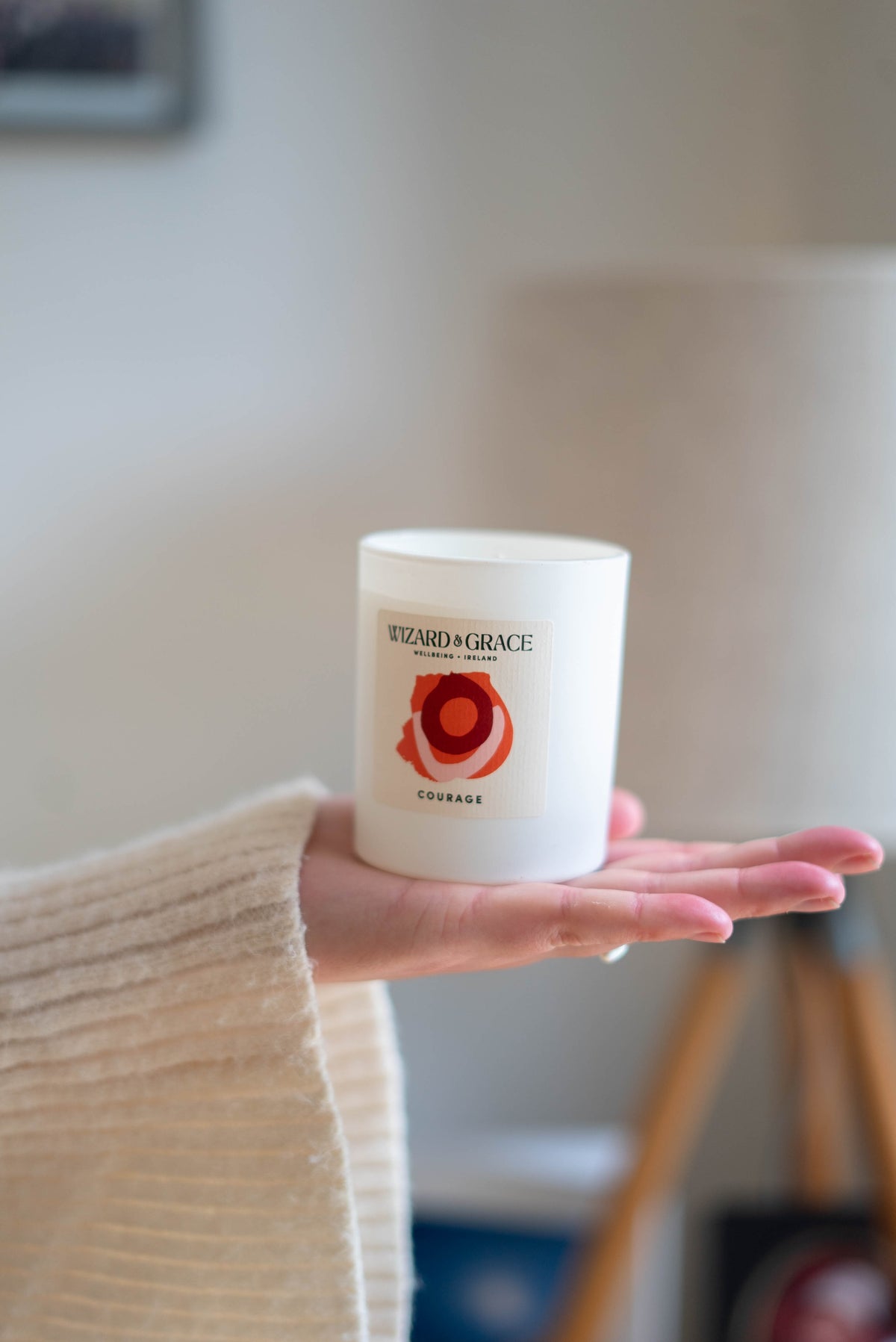 Courage - Essential Oil Luxury Candle - Wizard & Grace