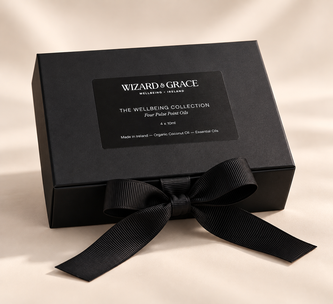 The Wellbeing Collection – Four Pulse Point Oils