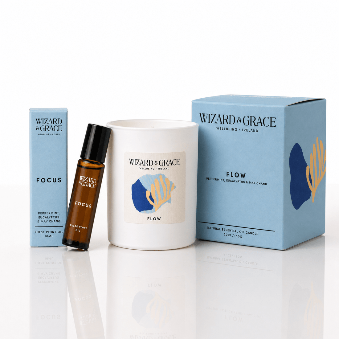 The Focus Gift Set - For Calm and Clarity - Wizard &amp; Grace