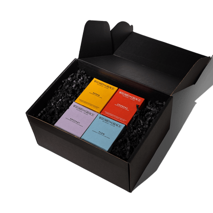 The Glimmers collection - four - candle Essential Oil Candle Gift Set - Wizard &amp; Grace