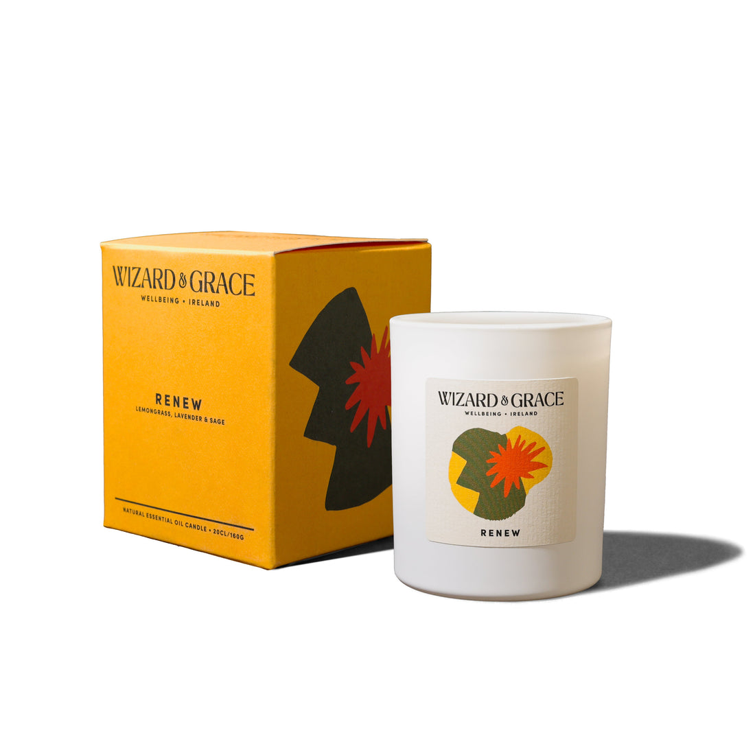 Wizard &amp; Grace Spring Renewal Collection - Two Candle Essential Oil Gift Set - Wizard &amp; Grace