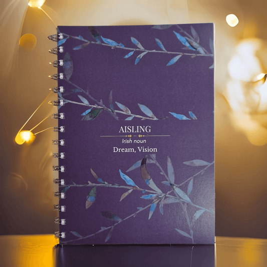Aisling (Dreams) Intention Notebook - Wizard & Grace