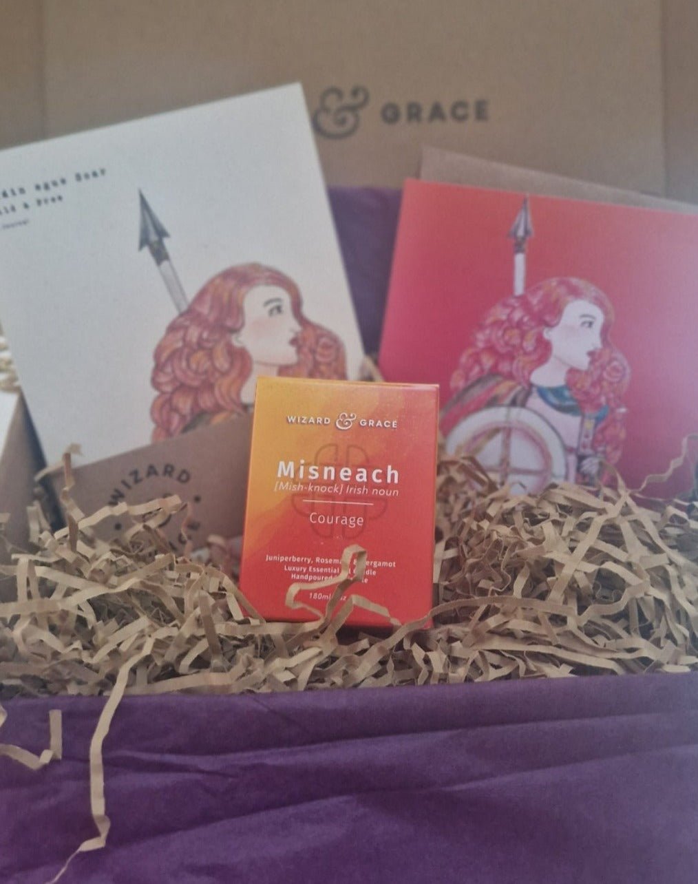Celtic Goddess Gift Box - Queen Medb - Wizard & Grace