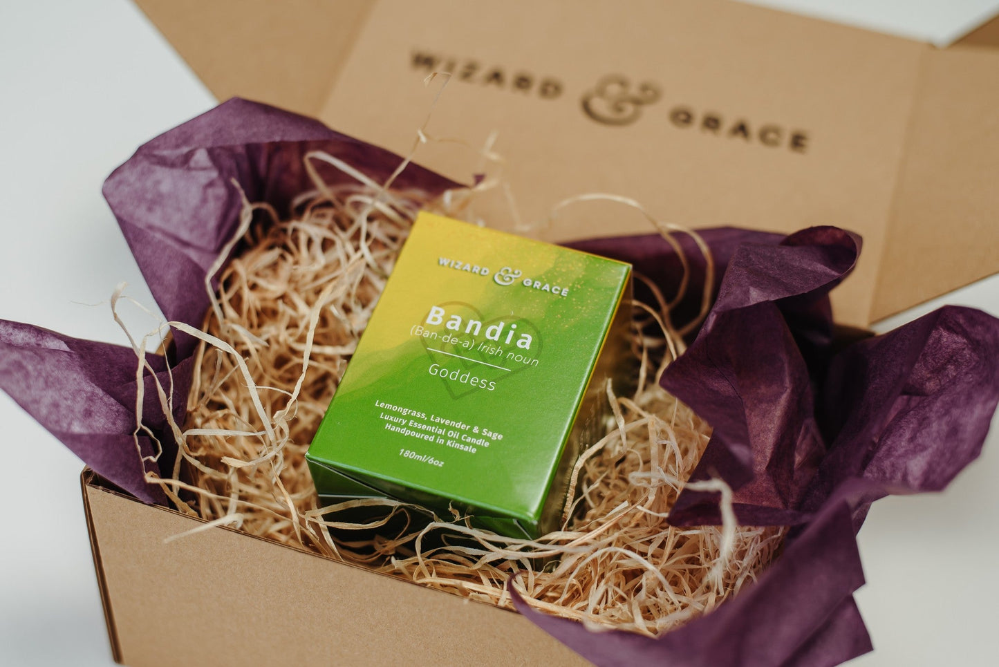 Goddess Essential Oil Candle (Bandia) - Wizard & Grace