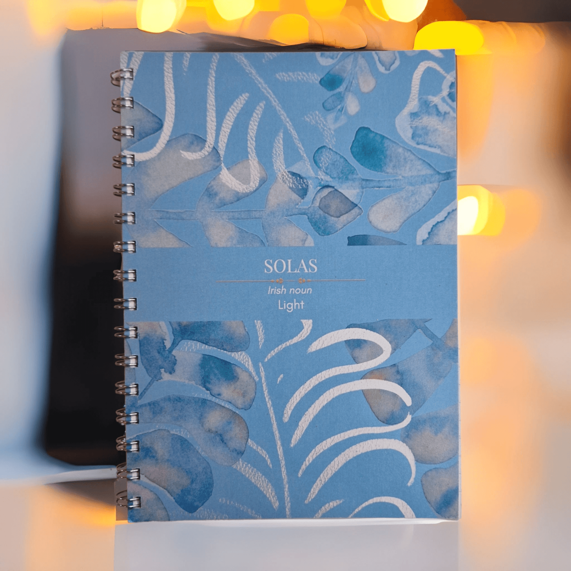 Solas (Light) Intention Notebook | Notebook | Wizardandgrace