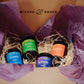 The full bundle - four-candle Essential Oil Candle Gift Set - Wizard & Grace